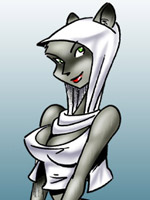 Nasty toon girl talking about their sex preferences and teasing.