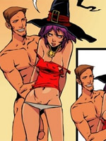 Horny guy slowly undressing sexy withc and touching her snatch. tags: perfect ass, naked girl, boobies, toon porn.