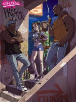 Xxx hentai pics of picked up on the streets teen girls get banged in all their holes.