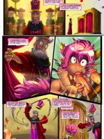 Pink-haired fairy with hors assdrilled badly